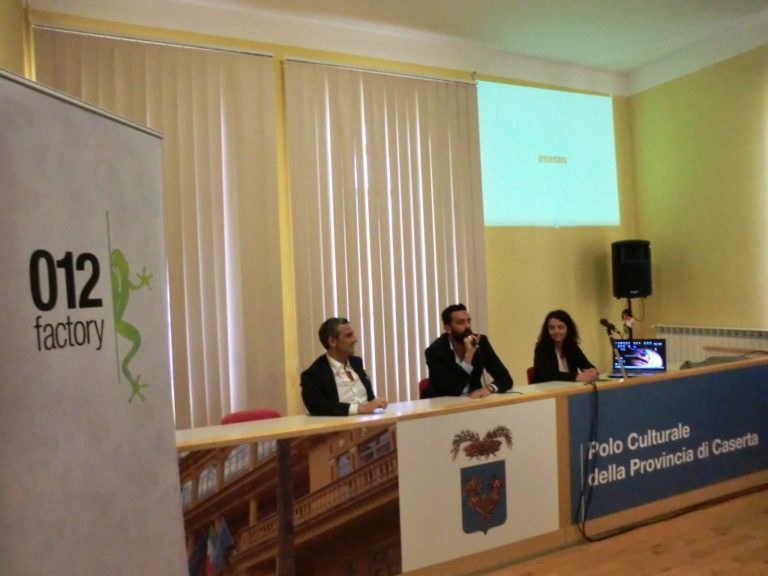 Il campione di pallanuoto Trapanese all’evento della 012 Factory