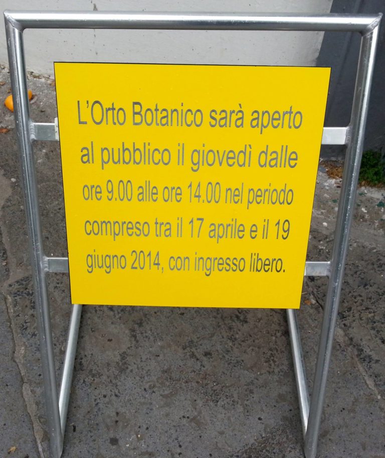 Napoli: Orto botanico riapre a cittadinanza, ogni giovedì ingresso gratuito