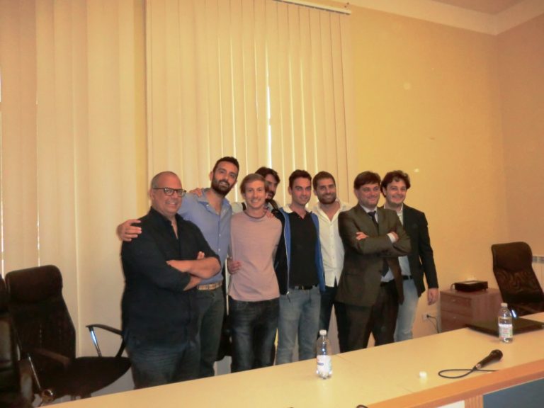 Caserta: Gli allievi di 012 Factory a lezione di processi di produzione con Marco Atripaldi, Nello Di Biase ed Amleto Picierno