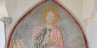 Amalfi: restaurato l’affresco del Cristo Benedicente