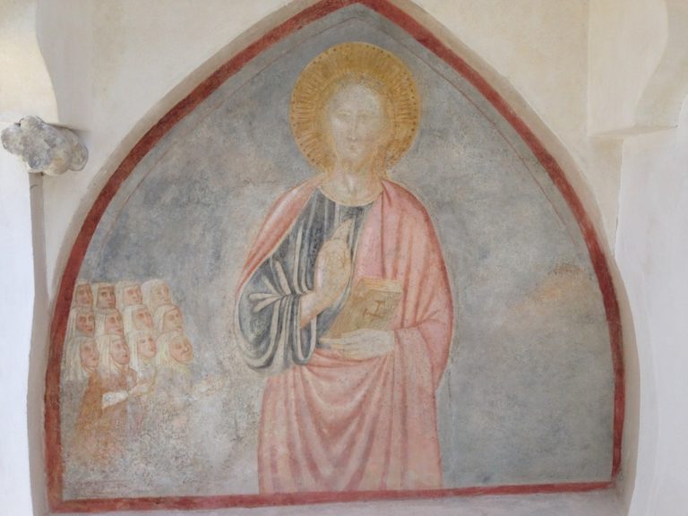 Amalfi: restaurato l’affresco del Cristo Benedicente