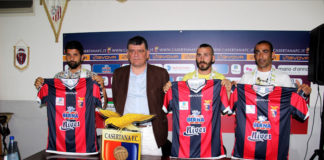 Casertana: presentati i nuovi acquisti Alessandro e Mattera