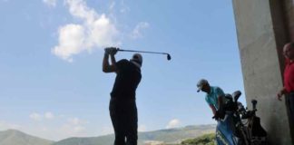 Spettacolo alla Reggia con i campioni del golf