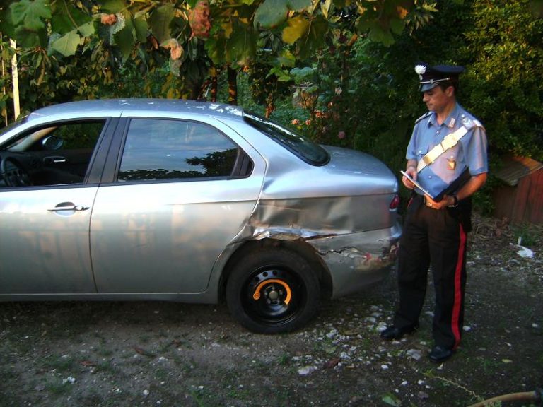 Amorosi: scappò dopo tamponamento con una moto, denunciato pirata strada