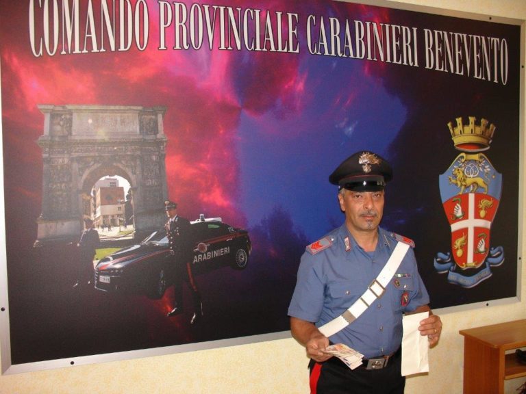 Professionista beneventano taglieggiato, denuncia e fa arrestare il ricattatore