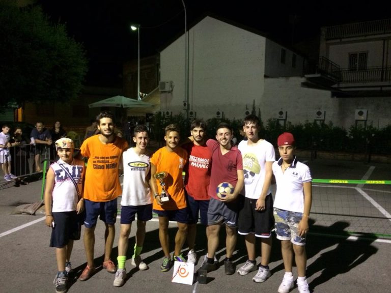 Successo per il primo torneo di calcio-tennis a Santa Maria a Vico