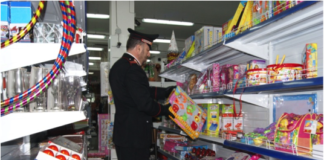 Gricignano: giochi privi del marchio Ce, sequestri e sanzioni