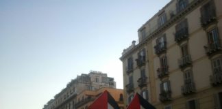Napoli di nuovo in piazza per la Palestina