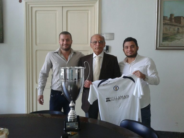 L’Aversa F.c. ricevuto in comune