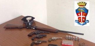 Ariano Irpino: 12 denunciati nel week end, sequestrate armi