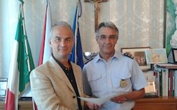 Caserta: encomio per il comandante dei vigili urbani