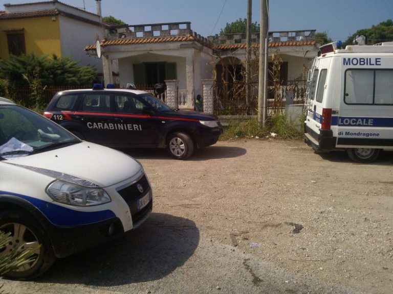 Mondragone: nuovo blitz delle forze dell’ordine contro degrado a Pescopagano