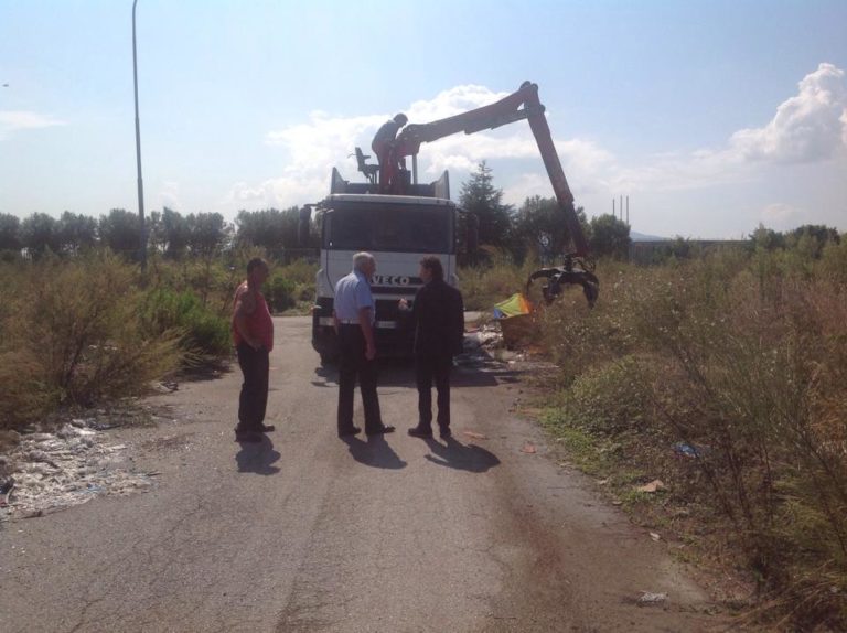 Acerra: avviata bonifica dell’area Pip