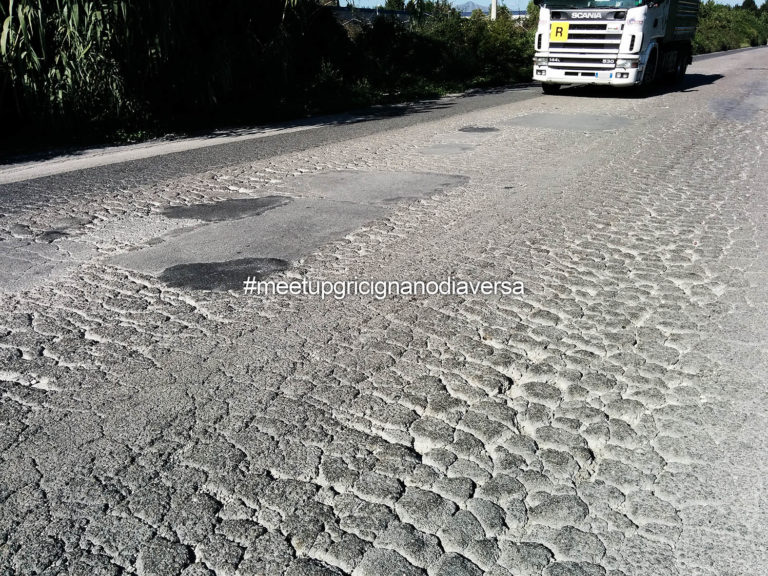 Gricignano, i 5 Stelle: sicurezza stradale pari a zero in zona Asi
