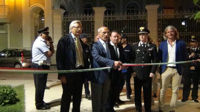 Aversa: inaugurata la nuova Piazza Crispi