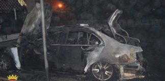 Telese Terme: incendia l’auto della moglie dopo esser stato lasciato, arrestato con due complici