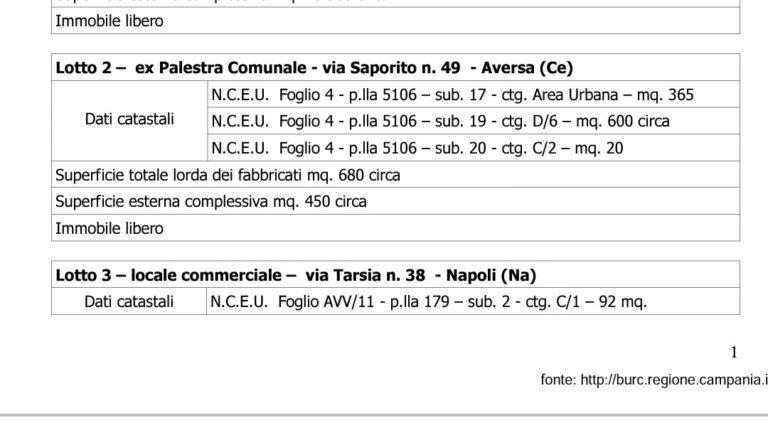 Aversa, un altro fallimento del centrodestra: la Regione si riprende l’ex Capannone e pubblica avviso per darlo in affitto