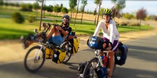 I cyclolenti a Caserta ma pronti a raggiungere l’Asia in bici