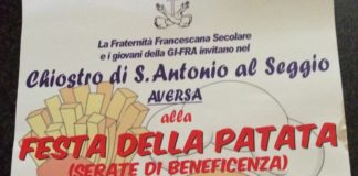 Aversa: Festa della Patata, evento di solidarietà a Sant’Antonio