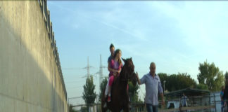 Orta di Atella: ippoterapia per bambini disabili, ragazzi “speciali” in groppa ai cavalli VIDEO