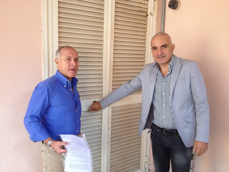 Casaluce: al comune le chiavi del bene confiscato a Bidognetti