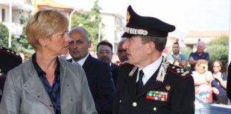 Marcianise: il ministro Pinotti all’inaugurazione della nuova Compagnia dei Carabinieri