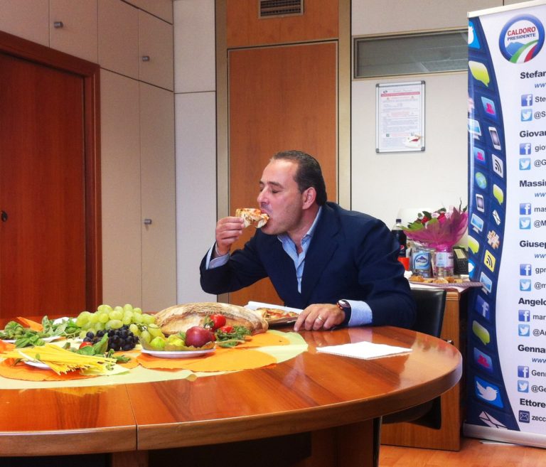 Pizza, iniziativa del gruppo Caldoro Presidente