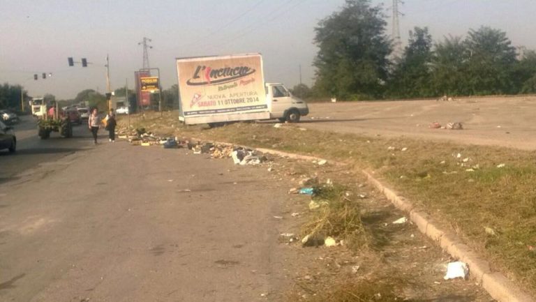 Maddaloni, parte la bonifica dell’area antistante il mercato