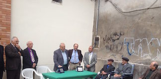 Orta di Atella: Brancaccio al circolo pensionati, premiati due soci ultranovantenni