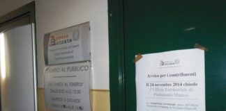 Piedimonte Matese: chiuso l’ufficio dell’Agenzia delle Entrate