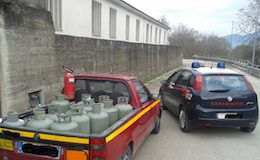 Quindici: stadio trasformato in rivendita gas, una denuncia