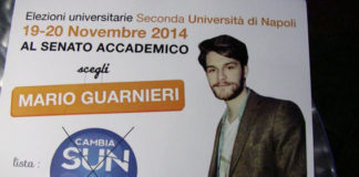 Elezioni universitarie, cresce il gruppo Libera Sun a sostegno di Mario Guarnieri