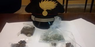 Montoro: 80 gr di hashish in casa, denunciato 34enne