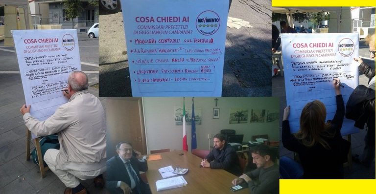 Giugliano: Micillo (5 Stelle) incontra i commissari prefettizi