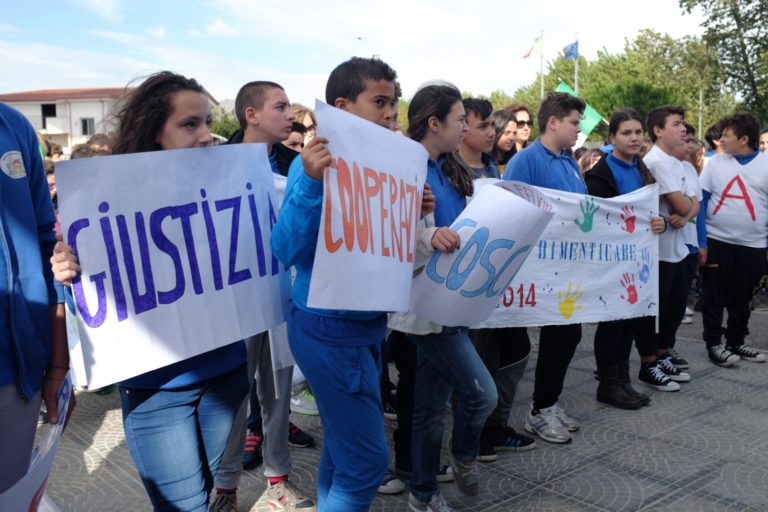 Recale: Marcia per la Pace, la soddisfazione del Movimento