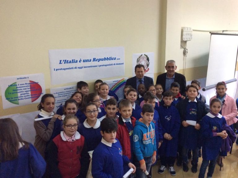 Aversa: «Vivere» l’attualità della Costituzione al Terzo Circolo Didattico