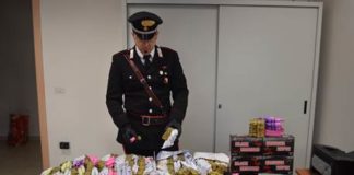 Orta di Atella: carabinieri sequestrano 100 chili di botti