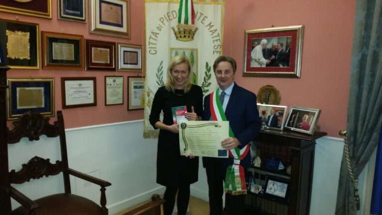 Piedimonte Matese: cittadinanza italiana a cittadina ucraina
