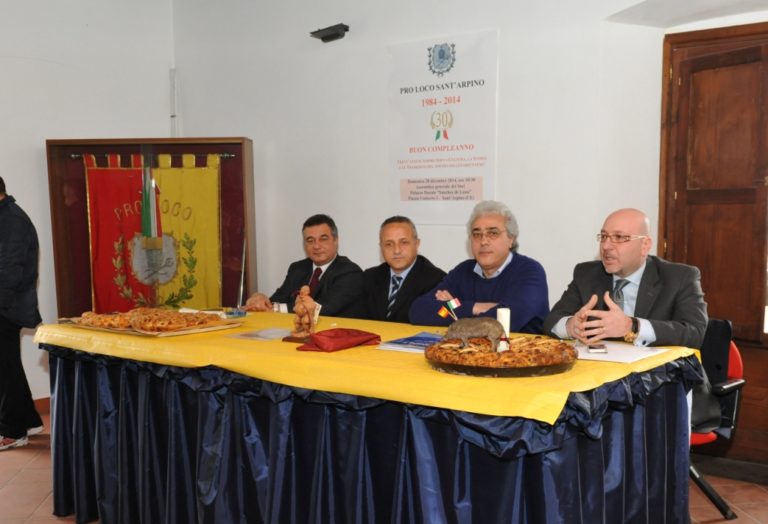 Sant’Arpino: la Pro Loco festeggia i trent’anni con un bagno di folla