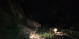 Capriati al Volturno: frana sulla strada per Venafro