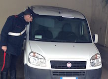 Rapina all’ufficio postale di Baiano, ritrovato il furgone dei malviventi