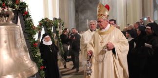 Aversa: comunità dell’Abbazia di San Lorenzo in festa, benedette le nuove campane FOTO E VIDEO