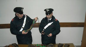 Baiano: arrestato 59enne per detenzione di armi