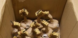 Maddaloni: una ventina di bombe carta in garage, nei guai 24enne