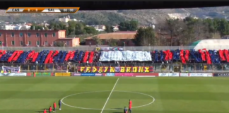 Mancosu allo scadere, i falchetti vincono il derby con la Salernitana