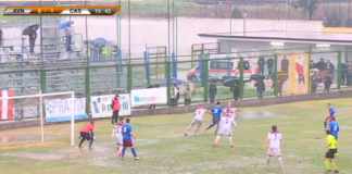 Aversa Normanna – Casertana 1-1, Cossettino agguanta i falchetti nella ripresa