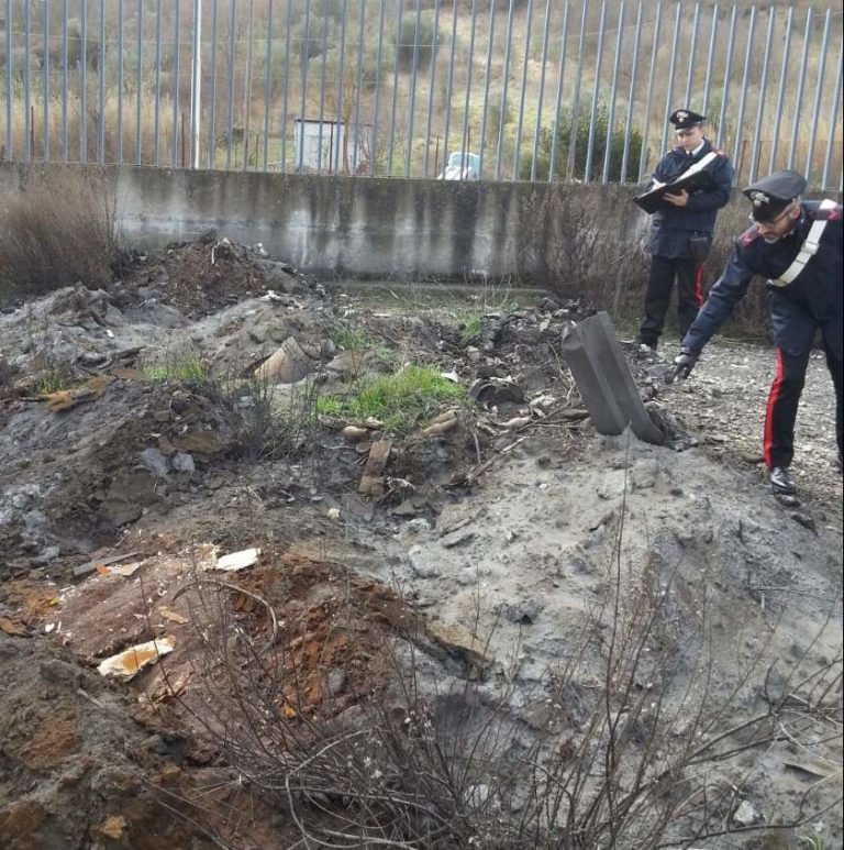 Calitri: sequestrata area adibita a discarica