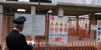 Controlli in cantieri edili nel Casertano: lavoratori in nero e norme violate, denunciati imprenditori