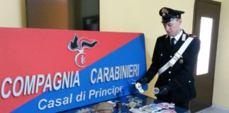 Casal di Principe: cocaina e marjuana in casa nonostante misura cautelare, arrestato