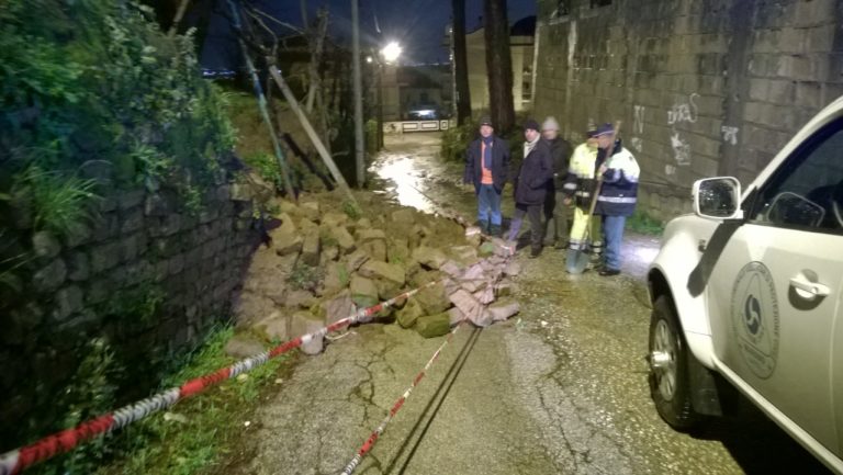 Marano, emergenza maltempo: sindaco in strada con volontari